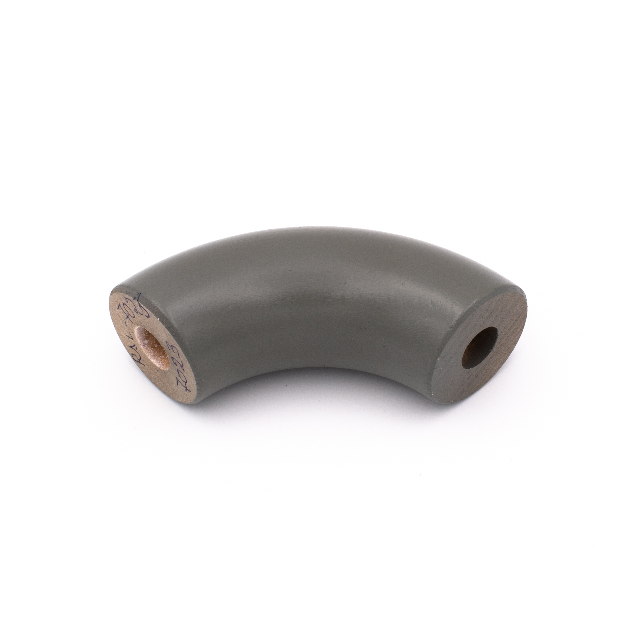 Handlauf Bogen Buche grau rund, 45° oder 90° in Ø 40 - 50 mm, für Holzhandlauf