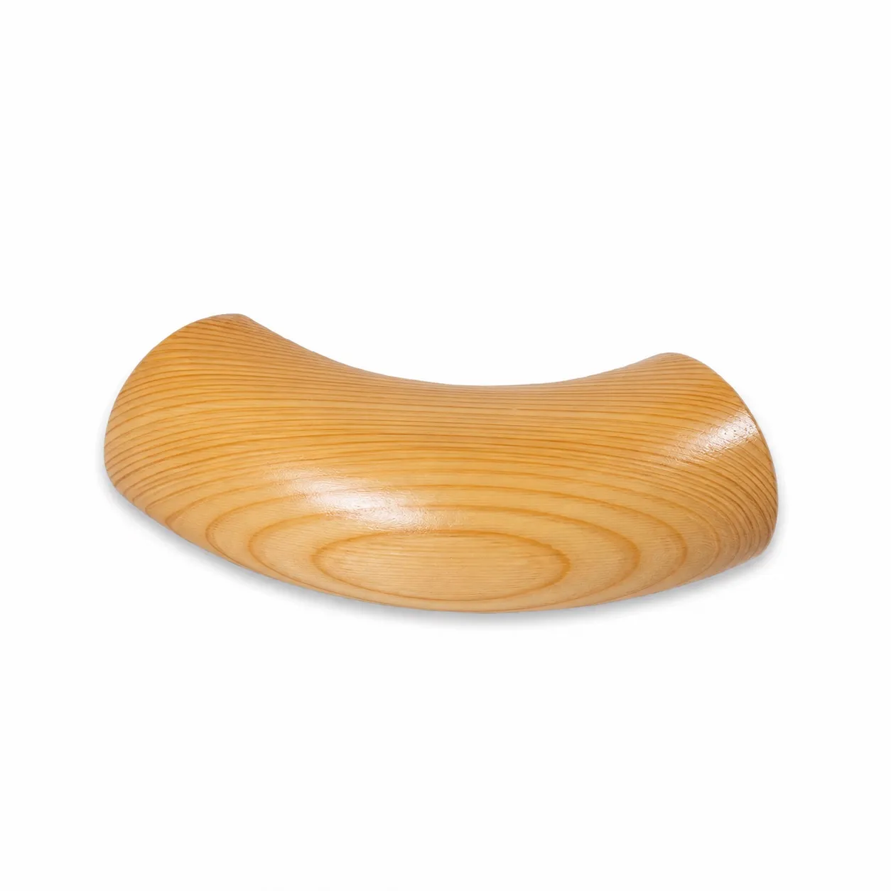 Handlauf Endbogen rund 90° in Lärche Ø 35 - 50 mm, für Holzhandlauf