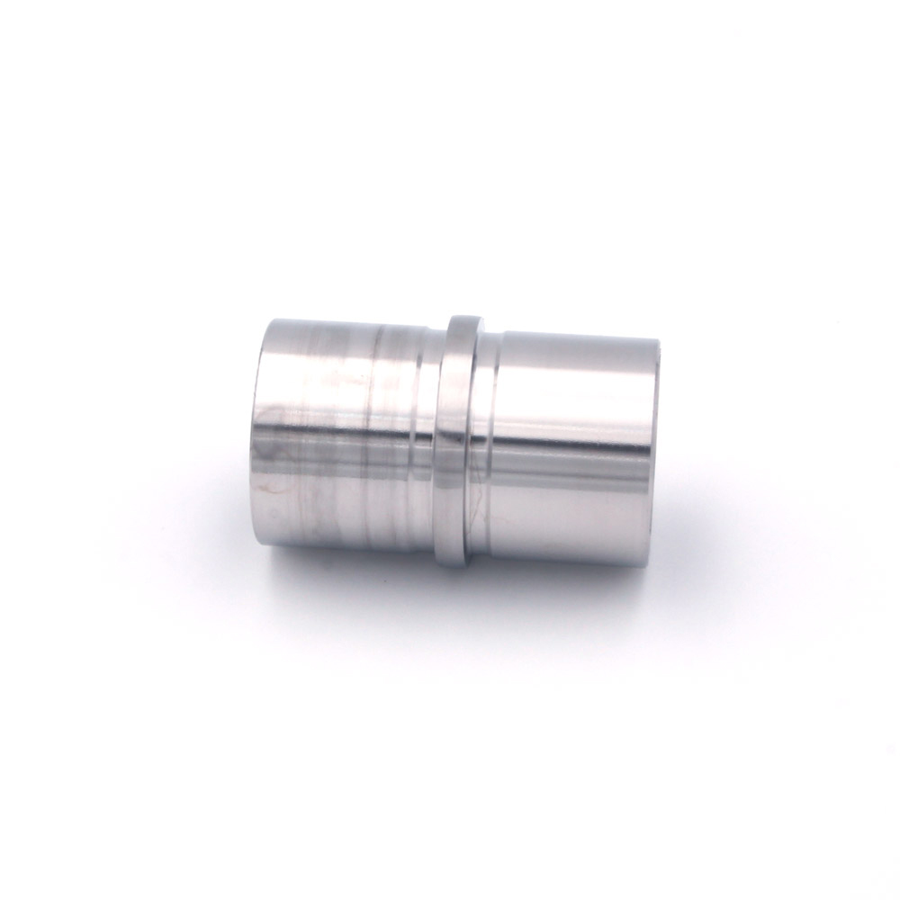 Verbinder gerade für Edelstahlhandlauf 42,4 mm Durchmesser