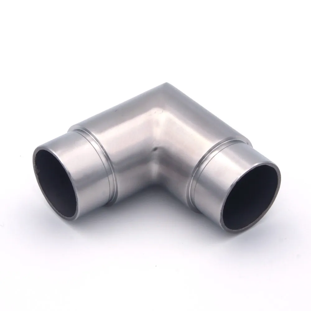 90° Eckbogen für Edelstahlhandlauf 42,4 mm Durchmesser