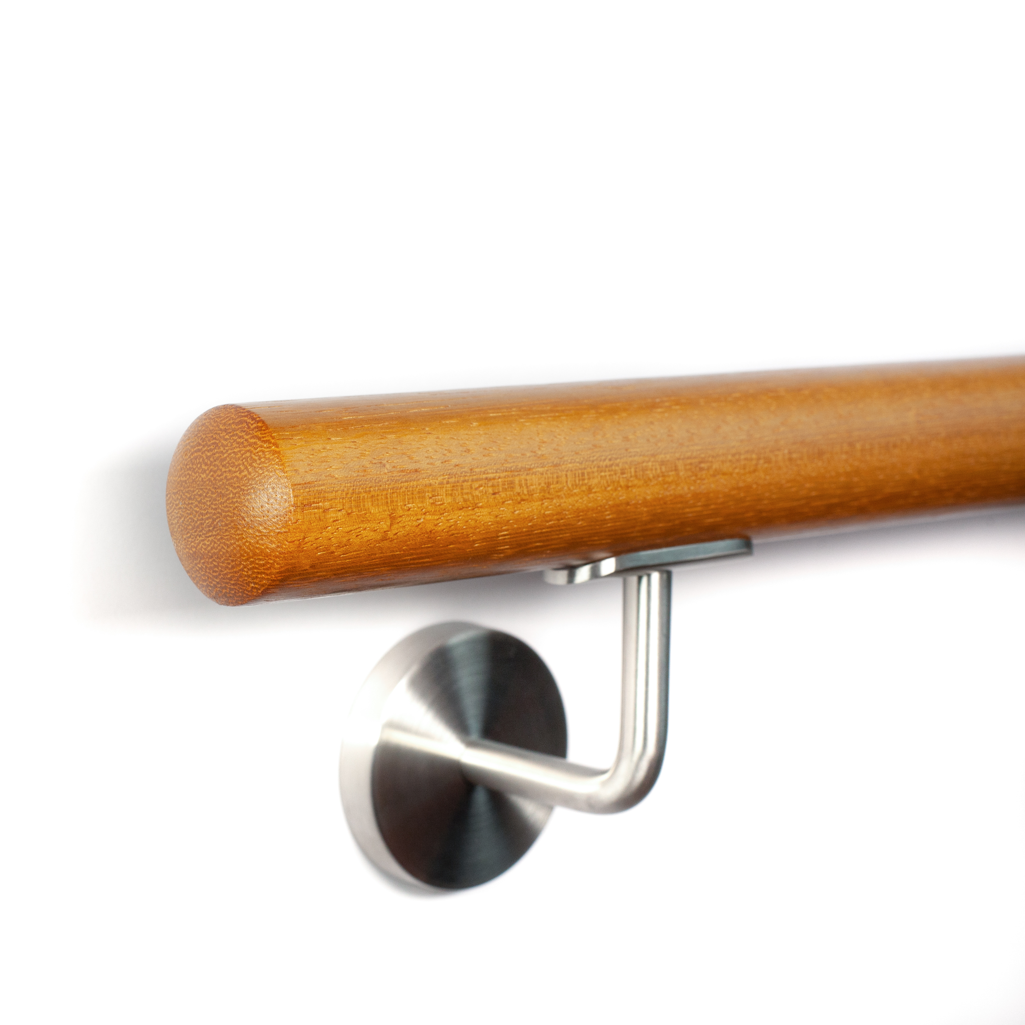 Handlauf Kambala rund Ø 30 - 60 mm | nach Maß | Treppe, Geländer, Wand