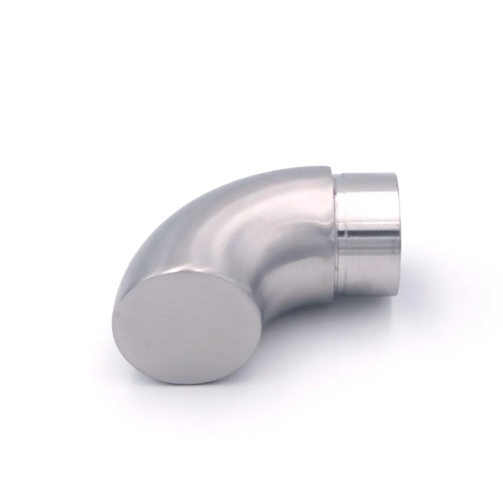 90° Endstück gerader Abschluss für Edelstahlhandlauf 42,4 mm Durchmesser