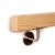 Holzhandlauf Esche rechteckig, frei konfigurierbar